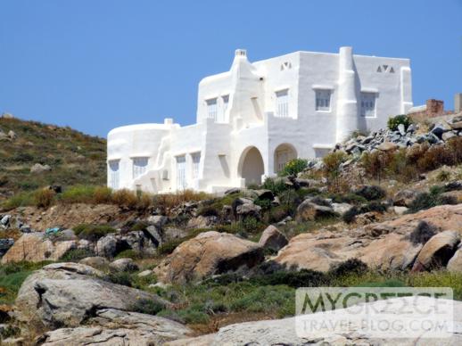 A Cycladic style house on Naxos