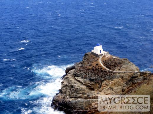 The Chapel of Seven Martyrs below Kastro on Sifnos