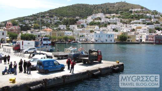 Agia Marina port on Leros