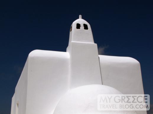 Cycladic architecture on Mykonos
