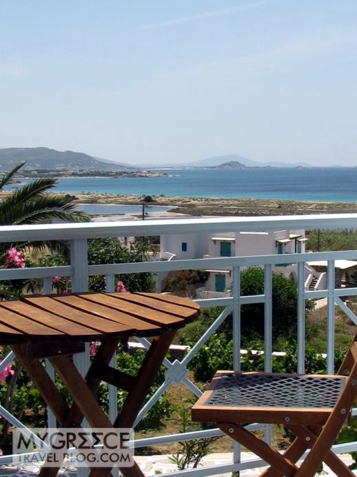 Lianos Village Naxos balcony view