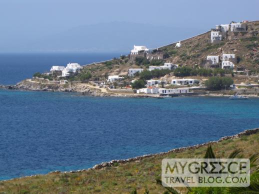 Agios Ioannis bay on Mykonos