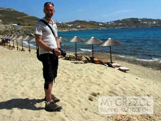 Donny B at Agios Ioannis beach Mykonos
