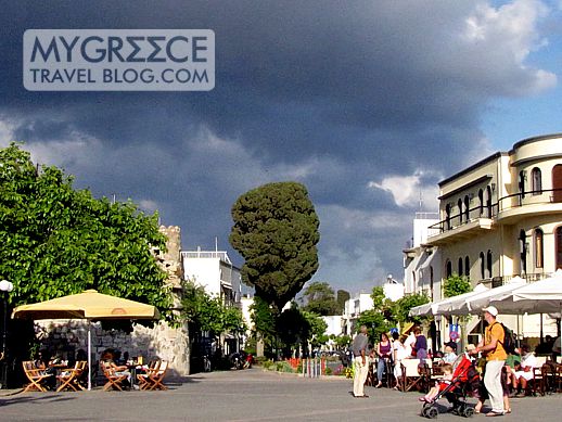 A square in Kos Town