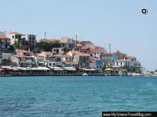 Harbour view of Kokkari village on Samos