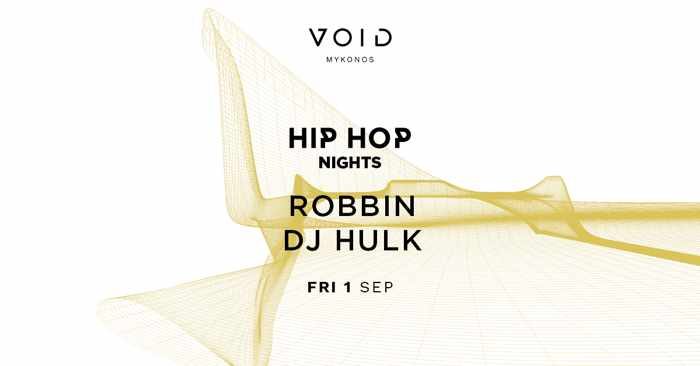 VOID club Mykonos hip hop party