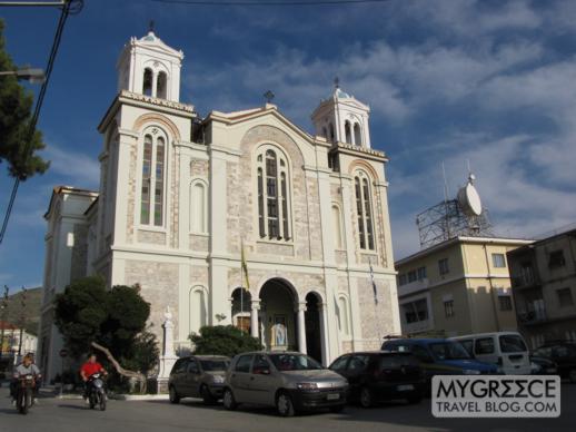 a church in Vathi