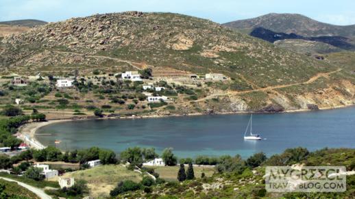 Agriolivadi Bay on Patmos