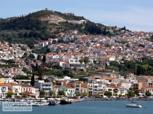 Vathi, the main port town on Samos