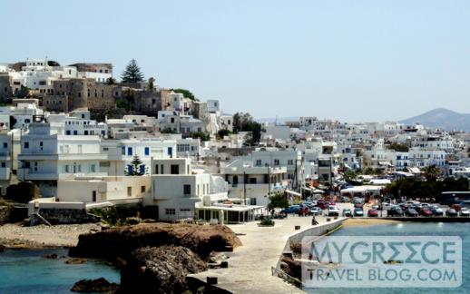 Naxos Town on Naxos island
