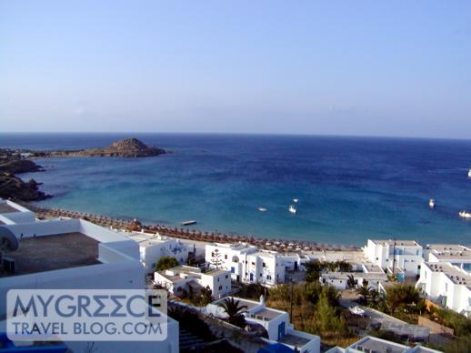 Platis Gialos area of Mykonos