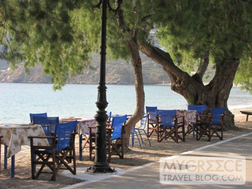 Egali beach on Amorgos 