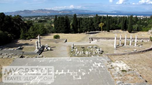 The Asklepieion ruins near Kos Town