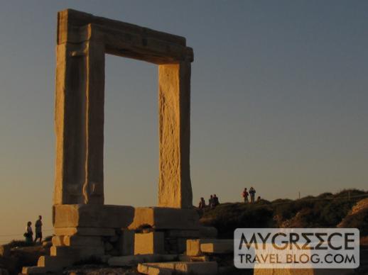 The Portara at the Temple of Apollo on Naxos