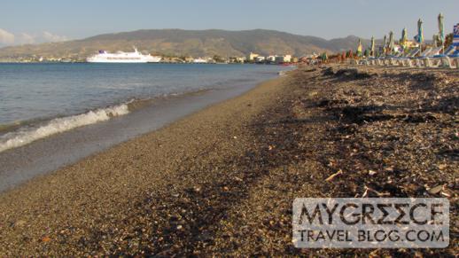 one of the beaches near Kos Town