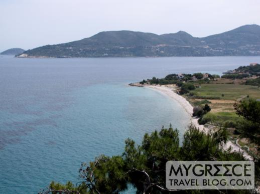 a beach near Kalami Bay