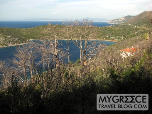 a quiet bay near Agia Paraskevi