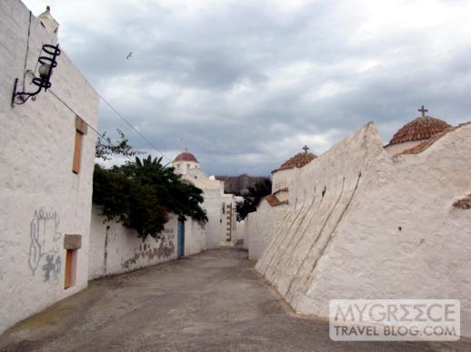 churches in Chora on Patmos