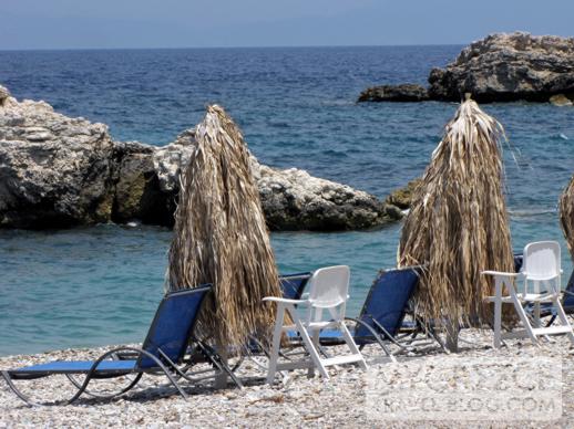 a beach at Kokkari