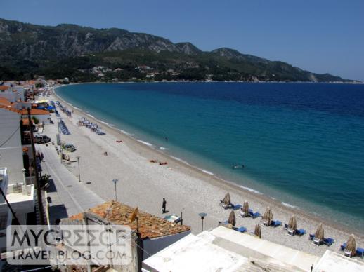 a beach at Kokkari