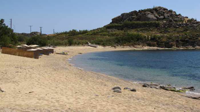 Agia Anna beach on Mykonos