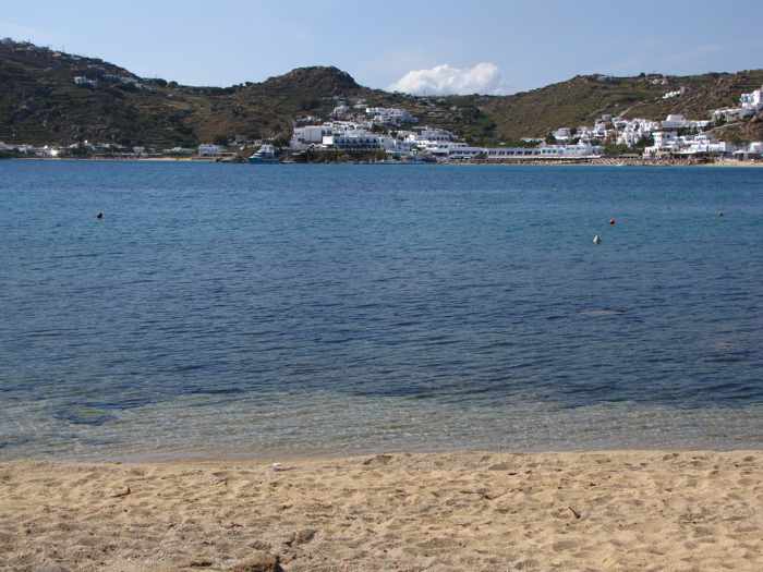 Agia Anna beach on Mykonos