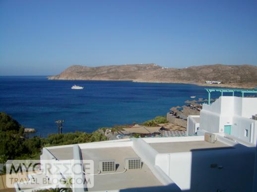 Myconian Imperial Resort balcony view