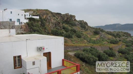 houses in Plaka on Milos