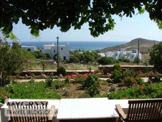 Hotel Kavos Naxos room 1 view