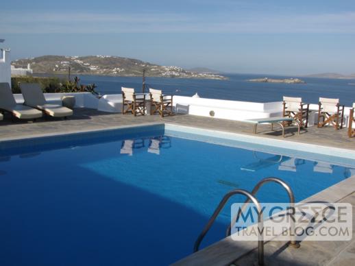 Hotel Tagoo Mykonos views