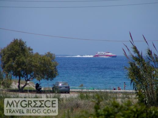 Yria Hotel sea view