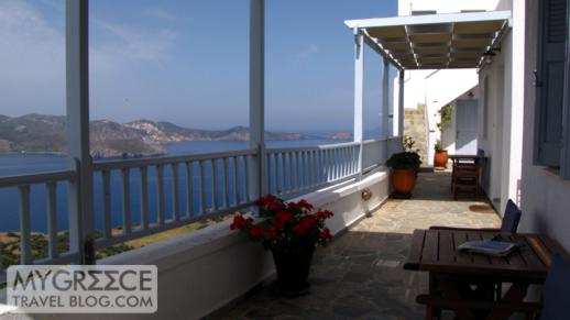 Halara Studios terrace view