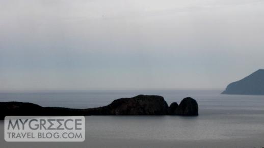 Cape Vani on the northwest tip of Milos