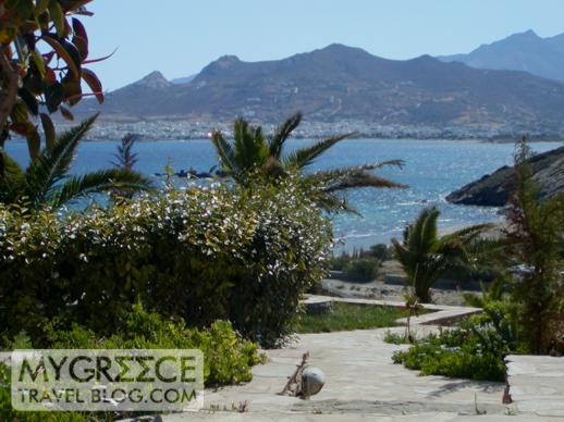 Naxos Beach II view of Naxos Town