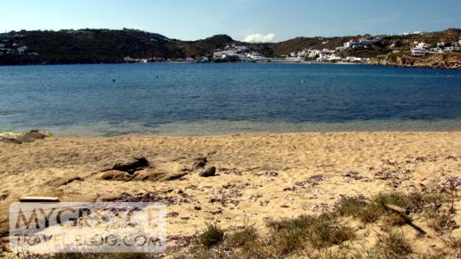 Agia Anna beach on Mykonos