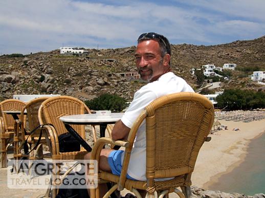 Donny at Super Paradise Mykonos