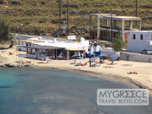 Joanna's Niko's Place at Megali Ammos beach Mykonos 