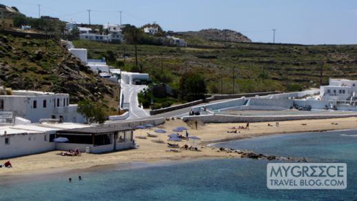 Megali Ammos beach Mykonos