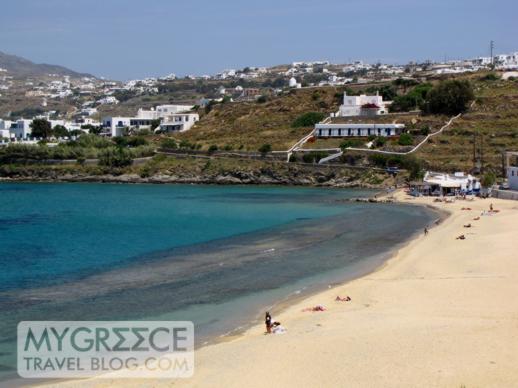 Megali Ammos beach Mykonos