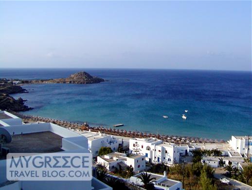 Platis Gialos beach Mykonos