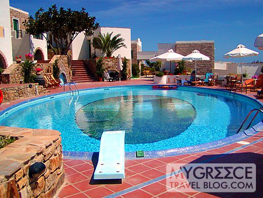 Naxos Beach II hotel swimming pool
