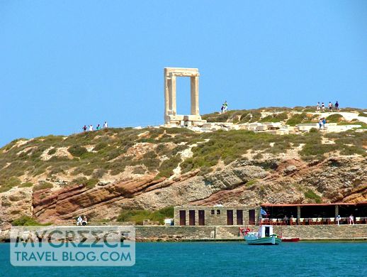 The Portara monument on Naxos