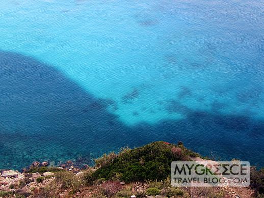 east coast of Amorgos island