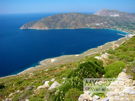 Egali Bay on Amorgos 