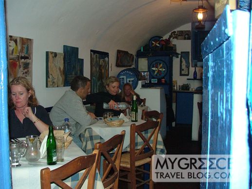 Aktaion taverna Santorini