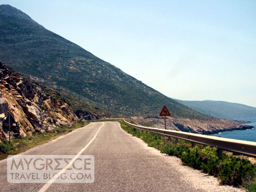 Amorgos highway