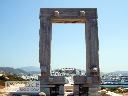 The Portara monument on Naxos 