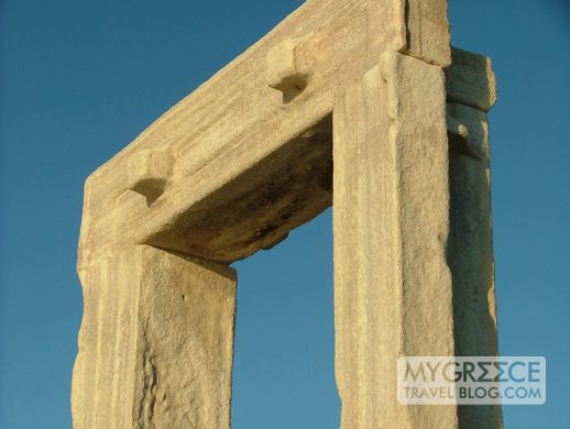 The Portara monument on Naxos 