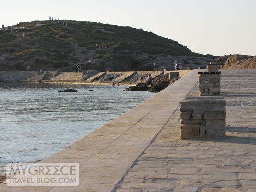 The Palatia peninsula on Naxos