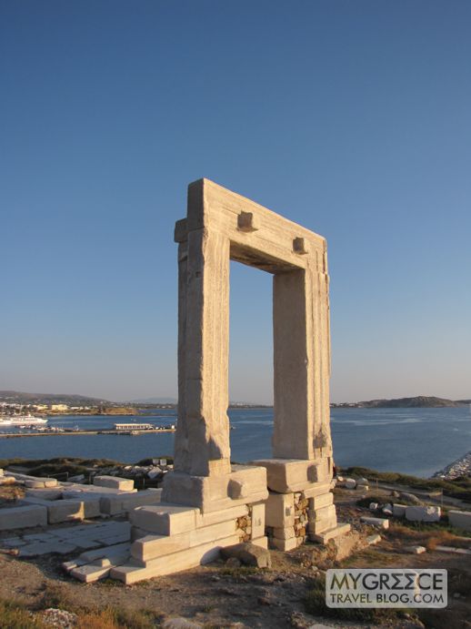 The Portara monument on Naxos